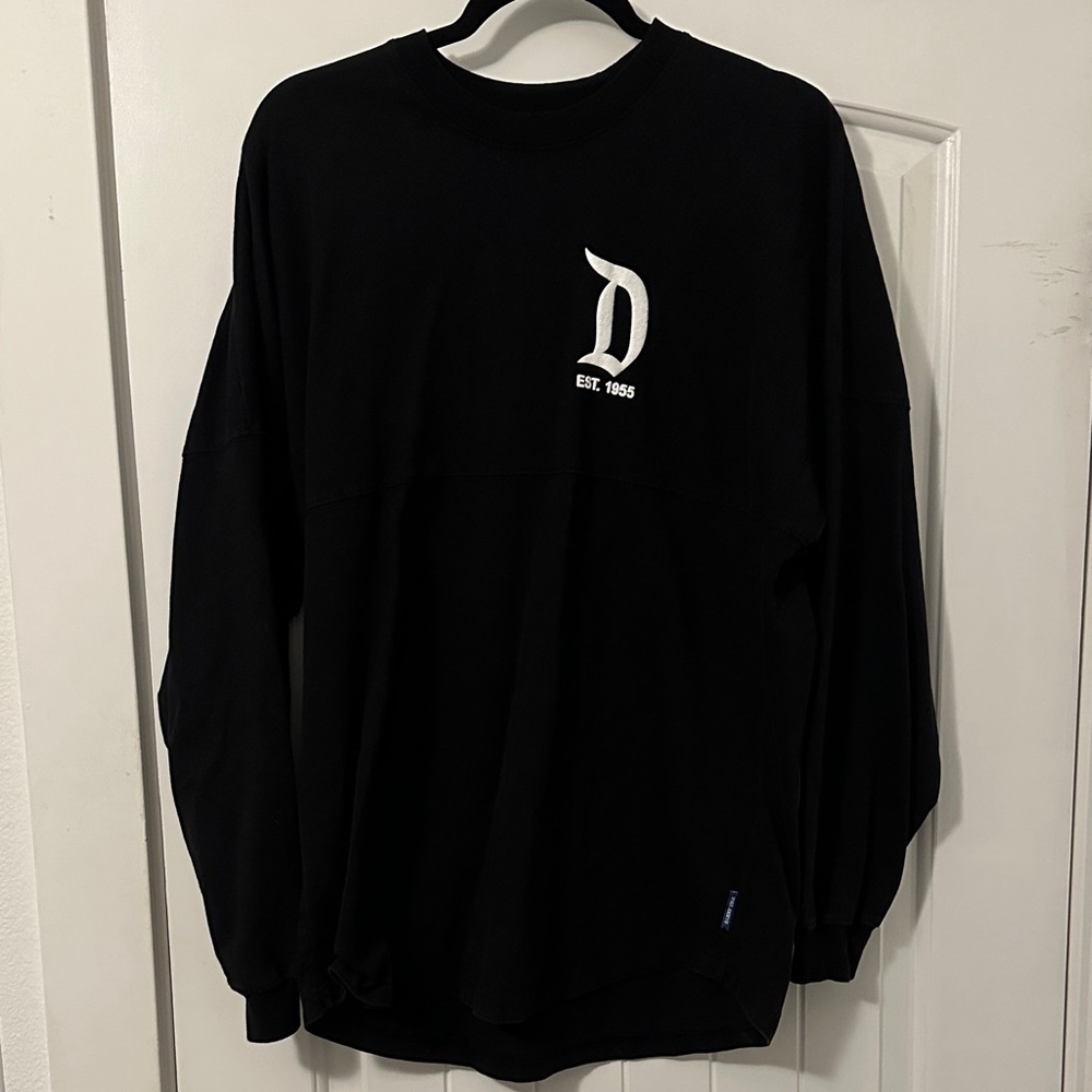 Disney Black Spirit Jersey with White Logo